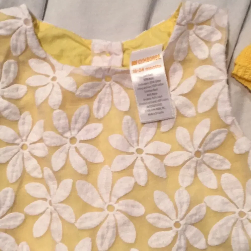 Gymboree Daisy’s floral dress w/hat worn once